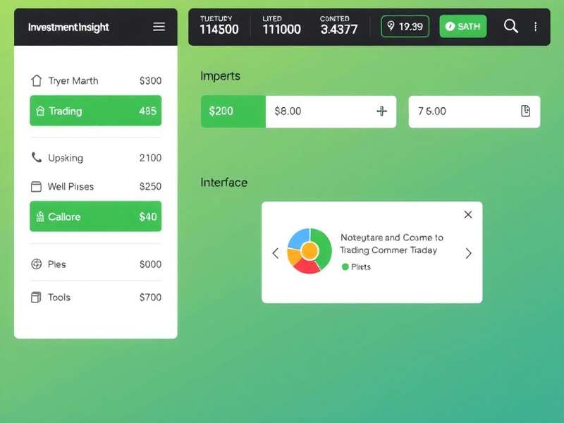 Investment Insight Trading Interface